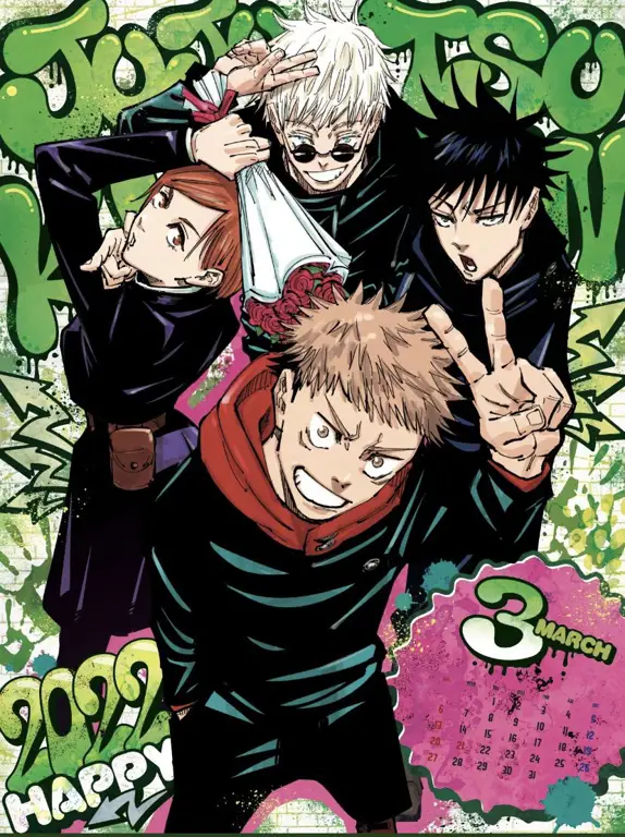 Seni Sampul yang Menawan Sampul manga Jujutsu Kaisen yang menarik perhatian