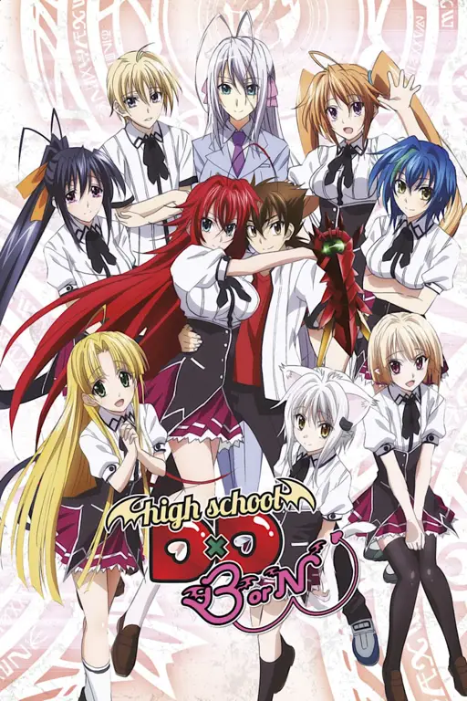 Ilustrasi dari anime High School DxD Special