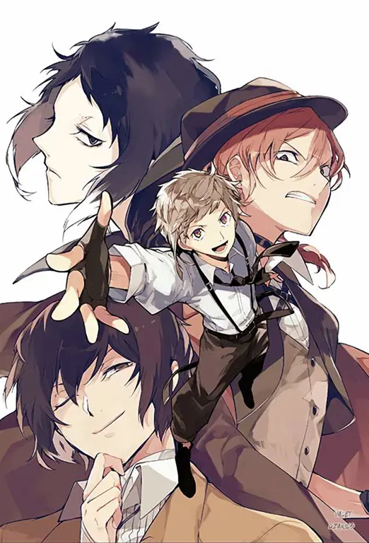 Gambar seni dari Bungo Stray Dogs