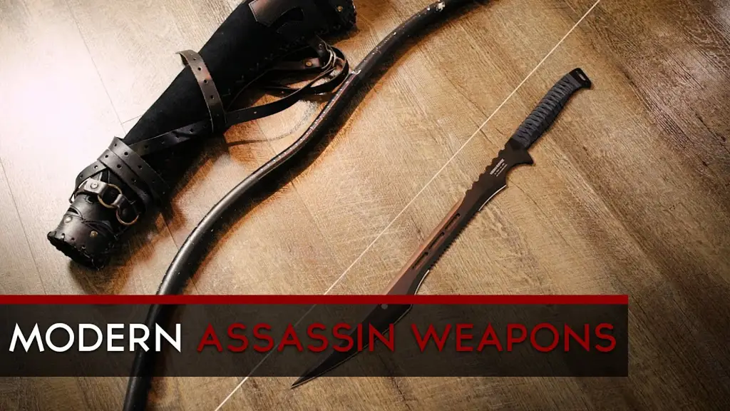 Berbagai senjata yang digunakan assassin dalam film