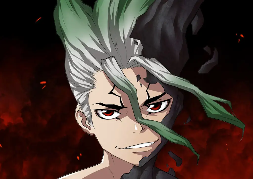 Gambar Senku Ishigami, tokoh utama anime Dr. Stone