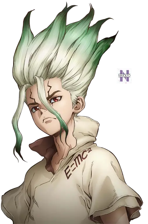 Gambar Senku Ishigami dari Dr. Stone