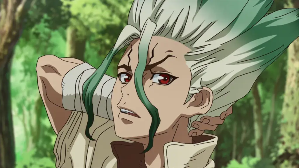 Gambar Senku Ishigami di Dr. Stone Season 3