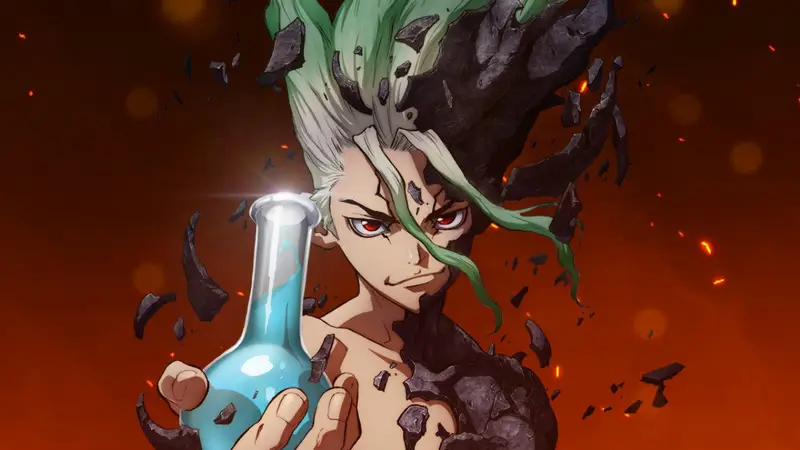 Gambar Senku Ishigami dari Dr. Stone