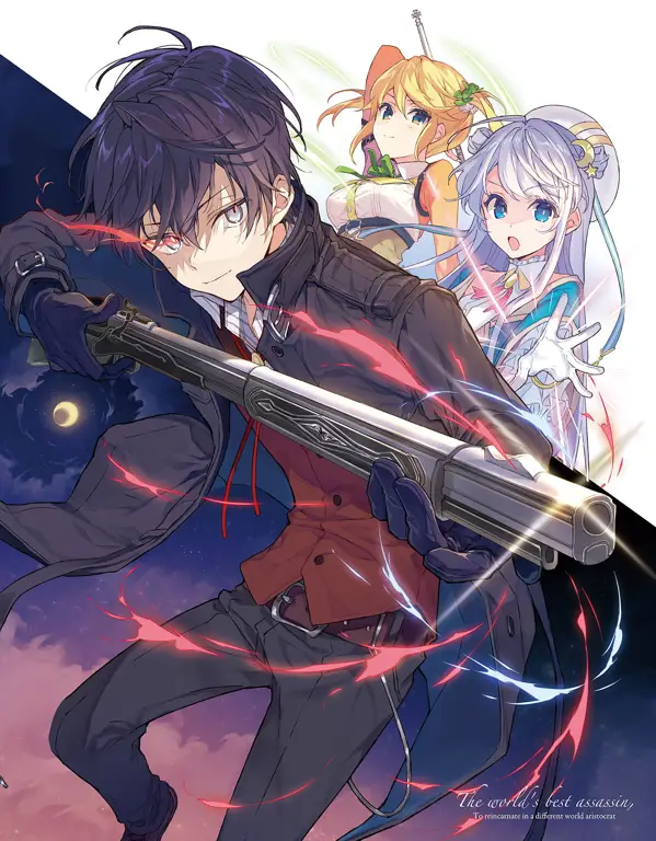 Ilustrasi anime seorang assassin isekai