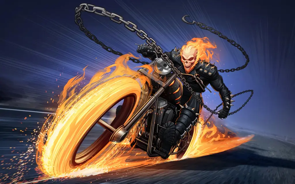 Sepeda motor Ghost Rider