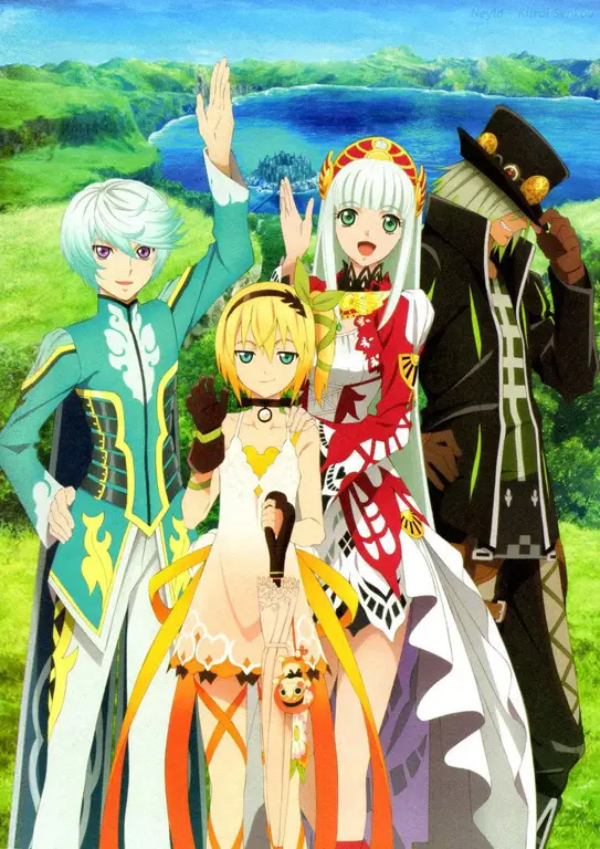 Gambar Seraphim, makhluk suci dalam Tales of Zestiria the X