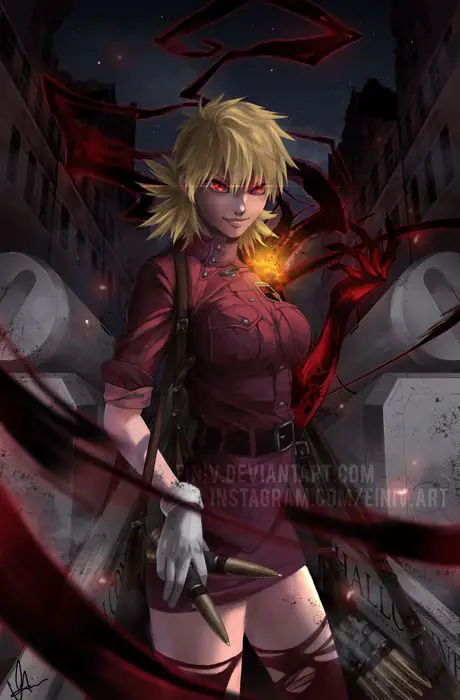 Seras Victoria dari Hellsing Ultimate