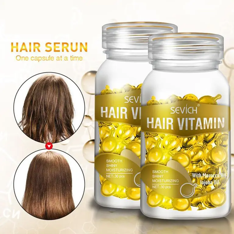 Serum vitamin rambut untuk rambut rusak