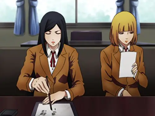 Suasana sekolah dalam anime Prison School