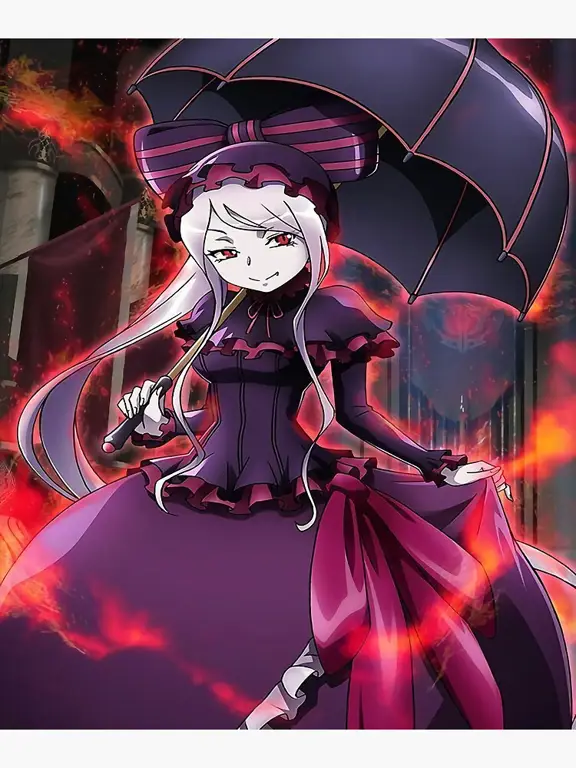 Gambar Shalltear Bloodfallen dari anime Overlord