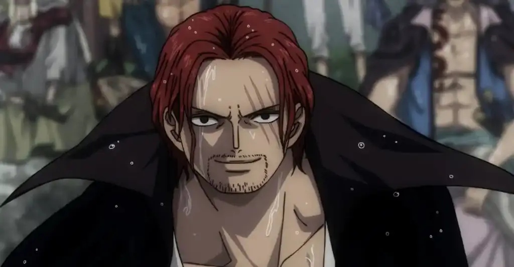 Gambar Shanks dalam adegan epik One Piece