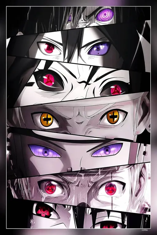 Close up Sharingan Itachi