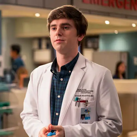 Foto Freddie Highmore sebagai Shaun Murphy