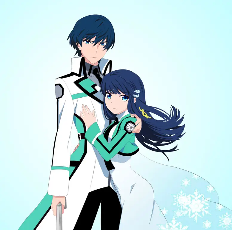 Gambar Shiba Tatsuya dan Shiba Miyuki