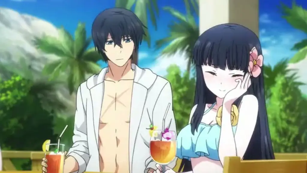 Gambar Shiba Tatsuya dan Shiba Miyuki, dua tokoh utama dalam Mahouka Koukou no Rettousei.