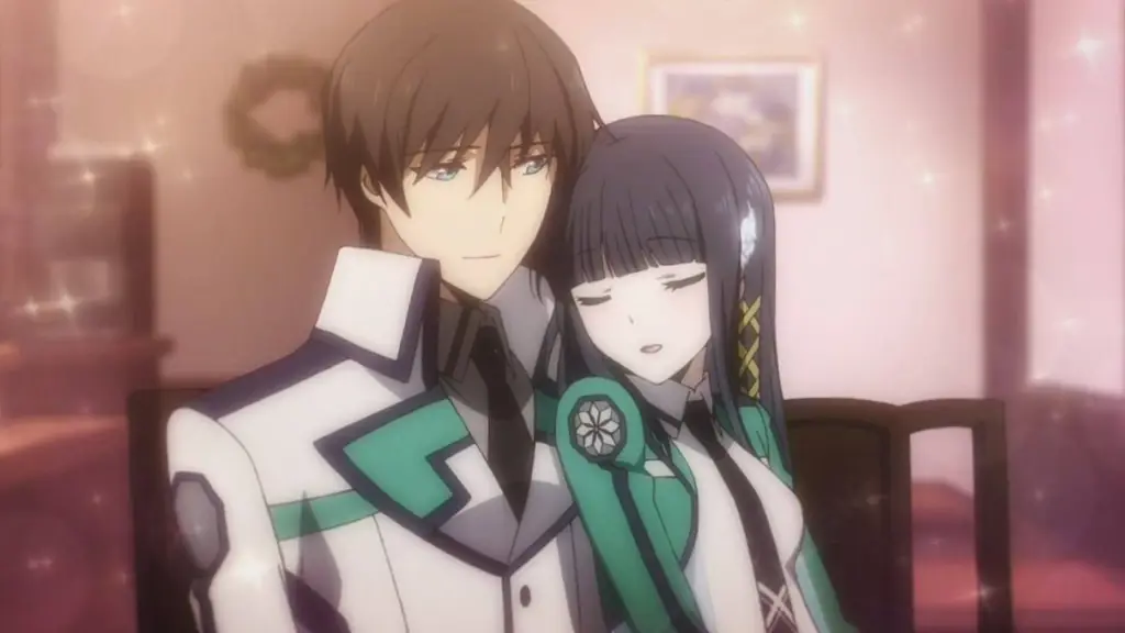 Gambar Shiba Tatsuya dan Shiba Miyuki, karakter utama dalam anime The Irregular at Magic High School.