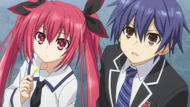 Shido dan Tohka, karakter utama dalam Date A Live Season 1