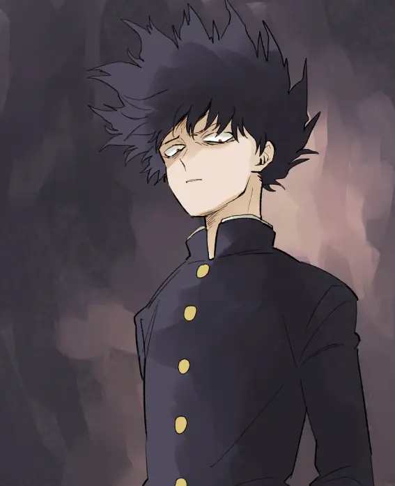 Shigeo Kageyama, sang protagonis Mob Psycho 100 Gambar Shigeo Kageyama dari Mob Psycho 100