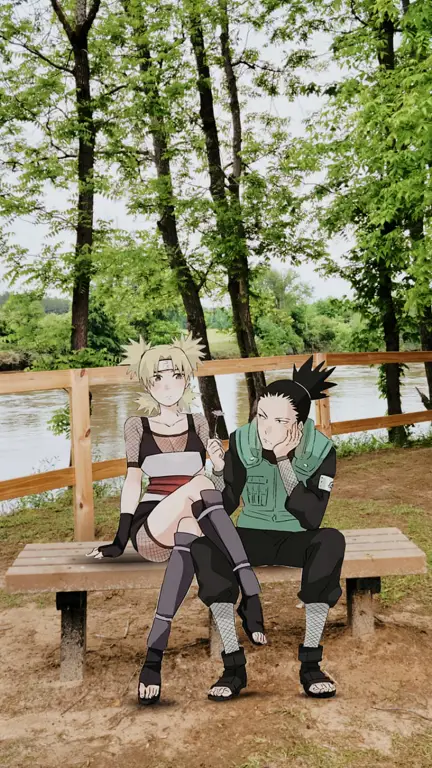 Gambar Shikamaru dan Temari