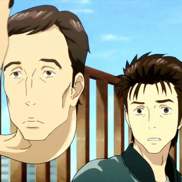 Shinichi dan Migi dari Parasyte