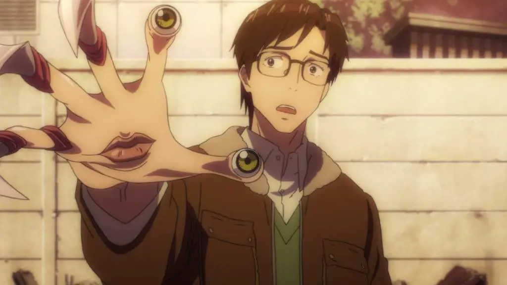 Gambar karakter utama anime Parasyte