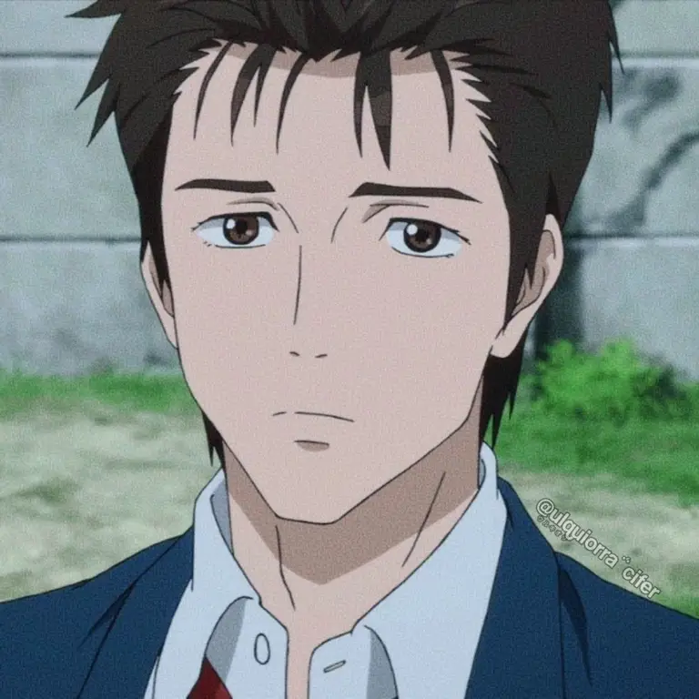 Shinichi Izumi, tokoh utama dalam anime Parasyte