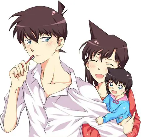 Gambar Shinichi Kudo dalam Detective Conan