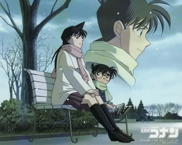 Gambar Shinichi Kudo, detektif SMA jenius dalam Detective Conan