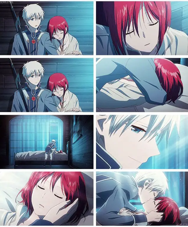 Shirayuki dan Zen dari Akagami no Shirayukihime