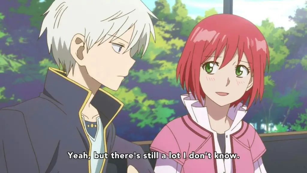 Shirayuki dan Zen bersama-sama