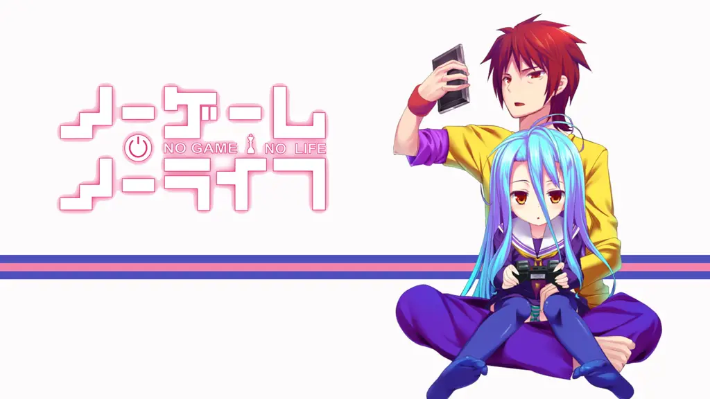 Gambar Shiro dan Sora dari No Game No Life