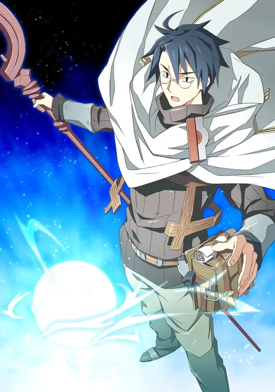 Gambar Shiroe, karakter utama dalam anime Log Horizon