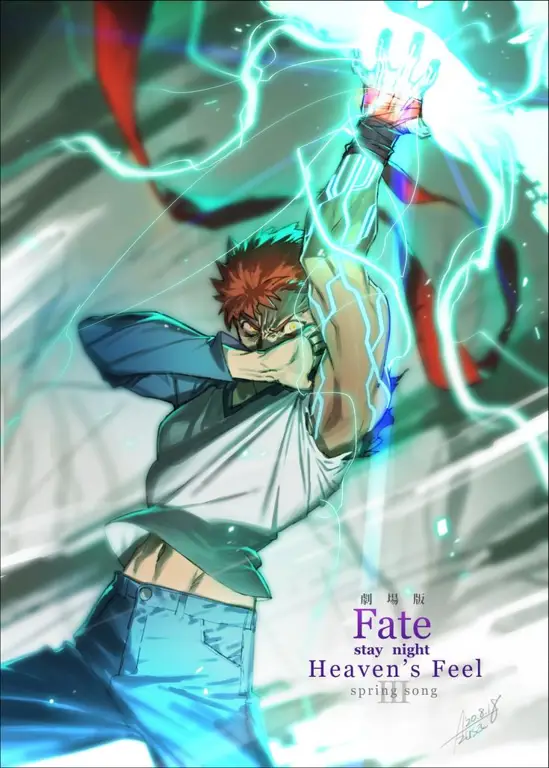 Gambar Shirou Emiya dalam Fate Heaven's Feel