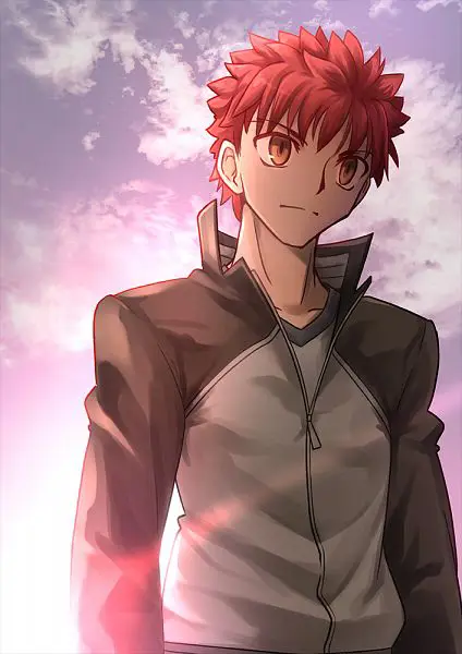 Gambar Emiya Shirou, karakter utama dalam Fate Stay Night 2006