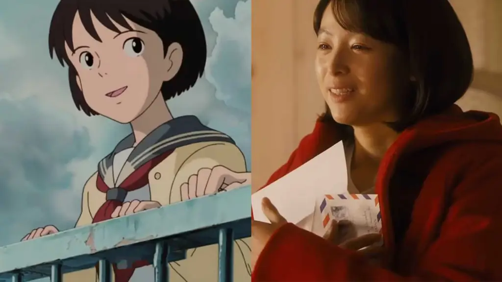 Shizuku dan Seiji, karakter utama dalam film Whisper of the Heart