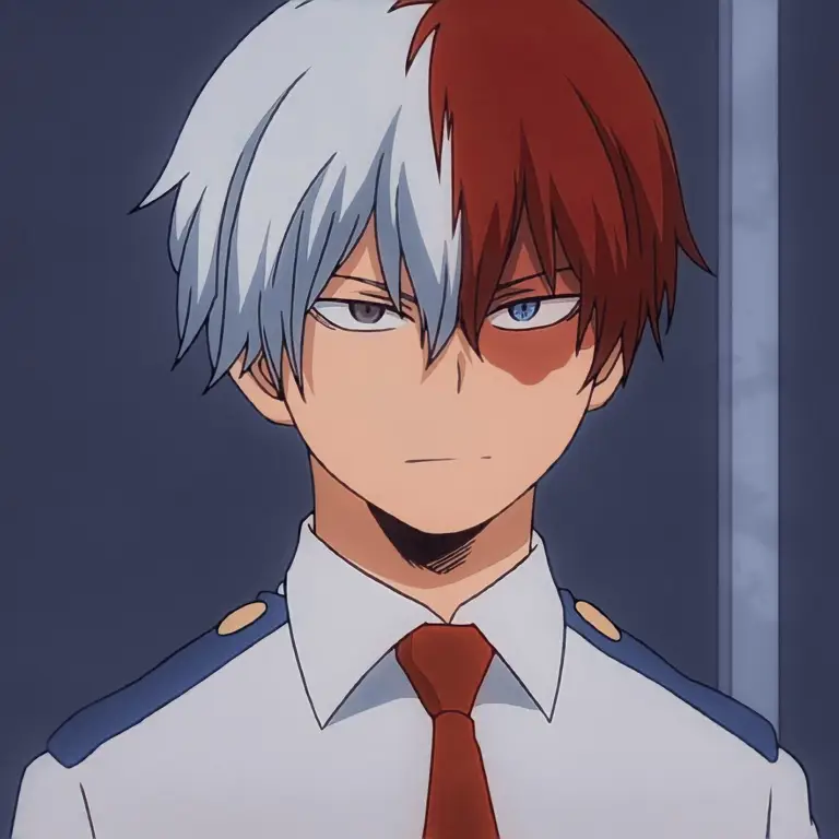 Gambar Shoto Todoroki, putra Endeavor