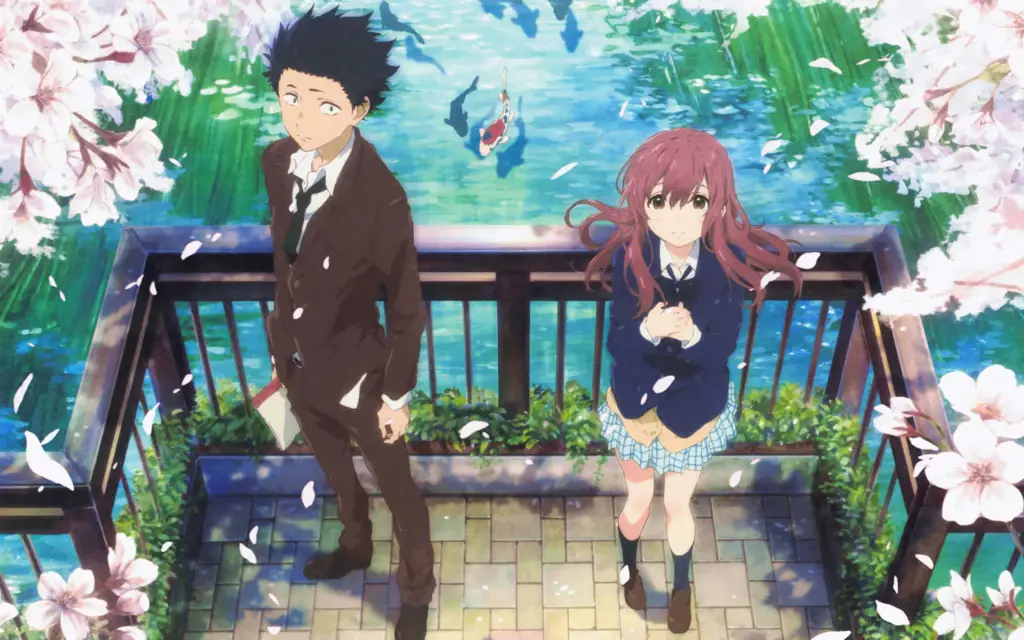 Shoya dan Shoko dari film A Silent Voice