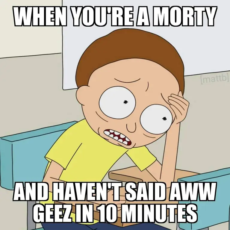 Momen Lucu Rick and Morty