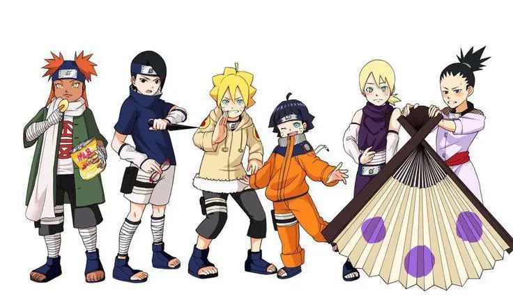 Gambar silsilah keluarga karakter Naruto