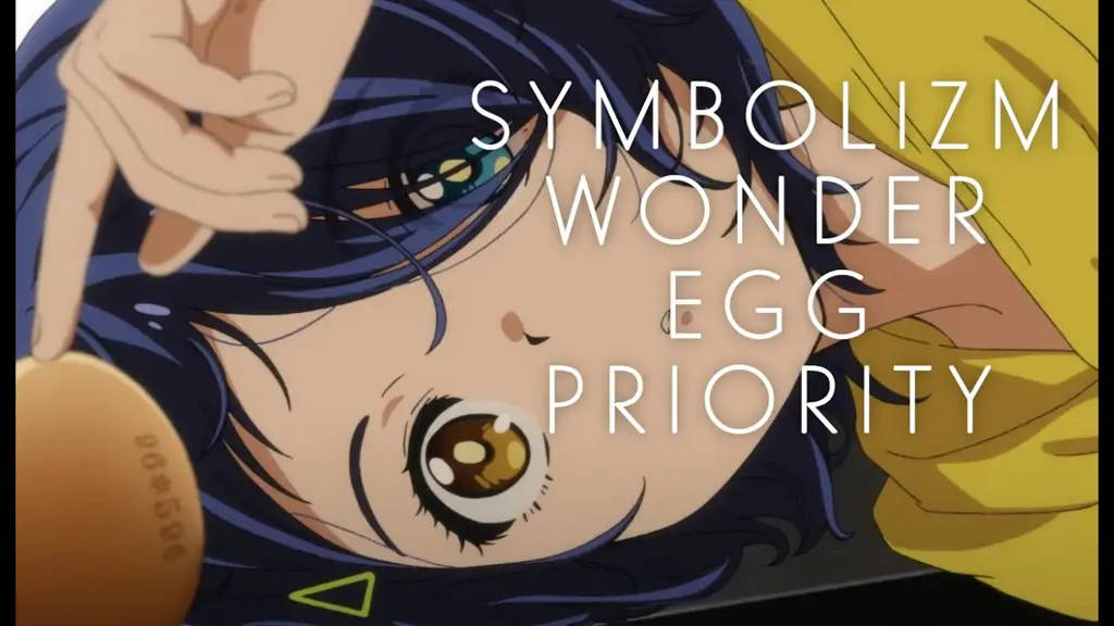 Simbolisme dan metafora dalam anime Wonder Egg Priority