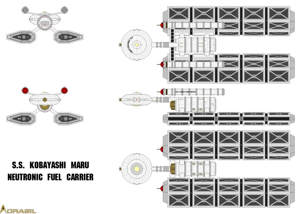 Gambar simulasi Kobayashi Maru