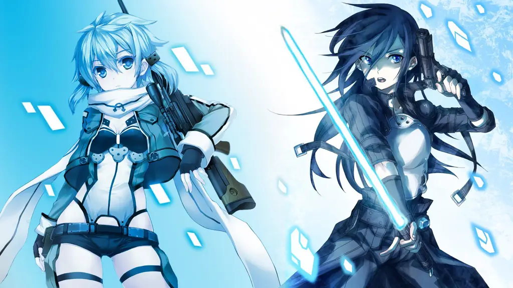 Sinon, avatar Kirito di Gun Gale Online