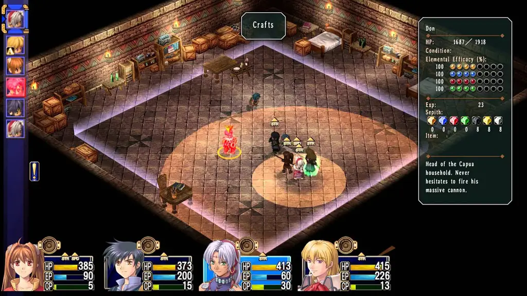 Gameplay Sen no Kiseki