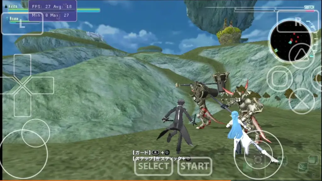 Cuplikan Gameplay Accel World