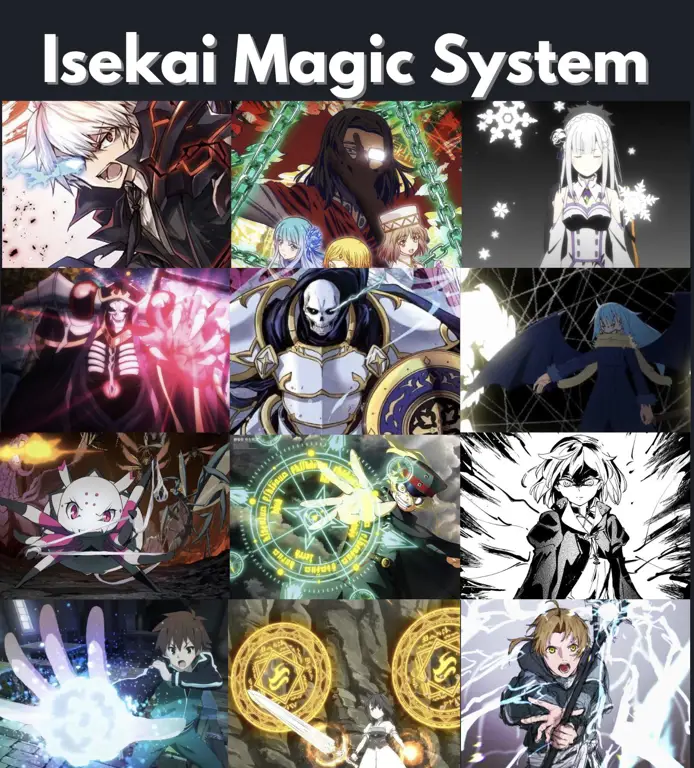 Sistem Sihir Isekai