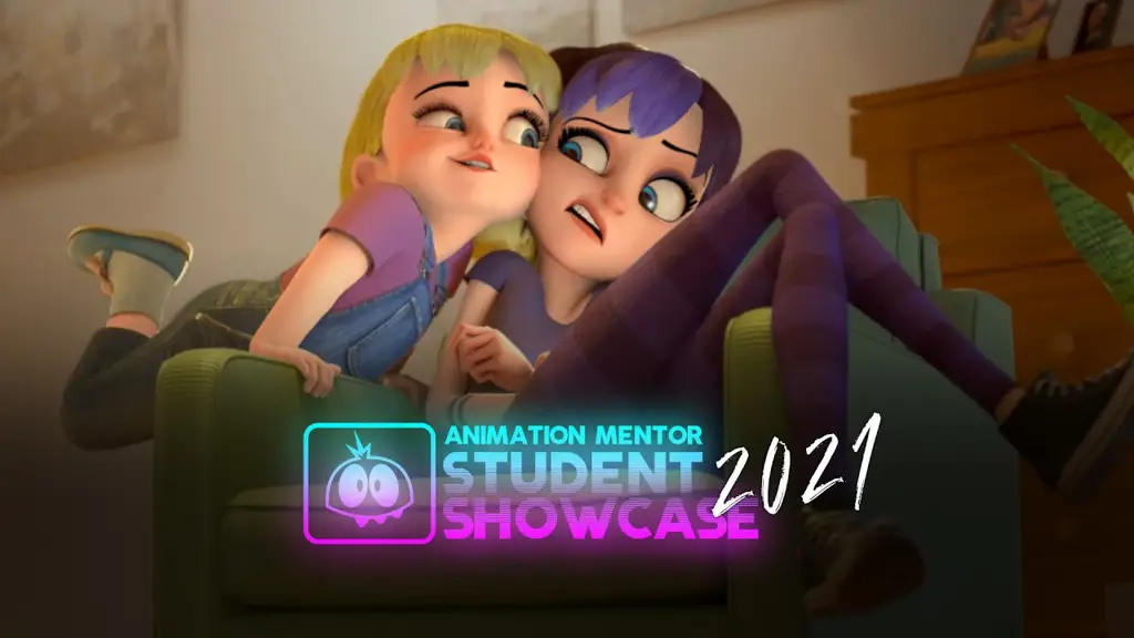 Seorang siswa 3D animation sedang mengerjakan proyeknya.