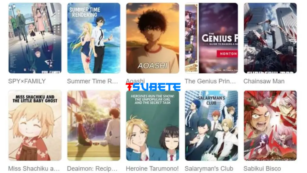 Sumber resmi anime sub indo