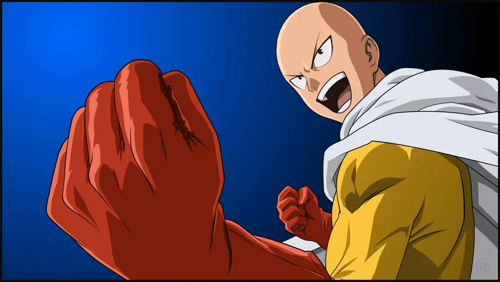 Cuplikan menarik dari One Punch Man episode 12