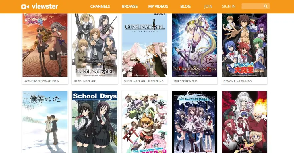 Gambar berbagai situs streaming anime terbaik